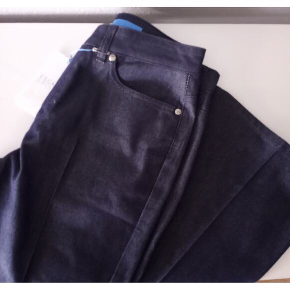 Escada Sport Dark Wash Bootcut Slight Flare Jeans - Picture 2 of 12